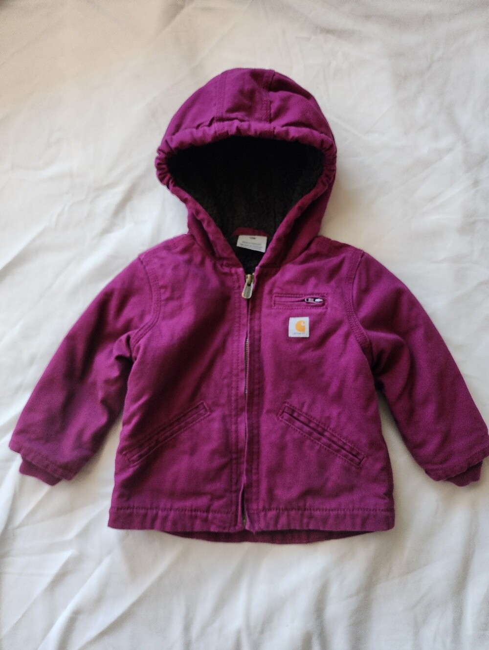 Carhartt Kids Hooded Jacket Purple